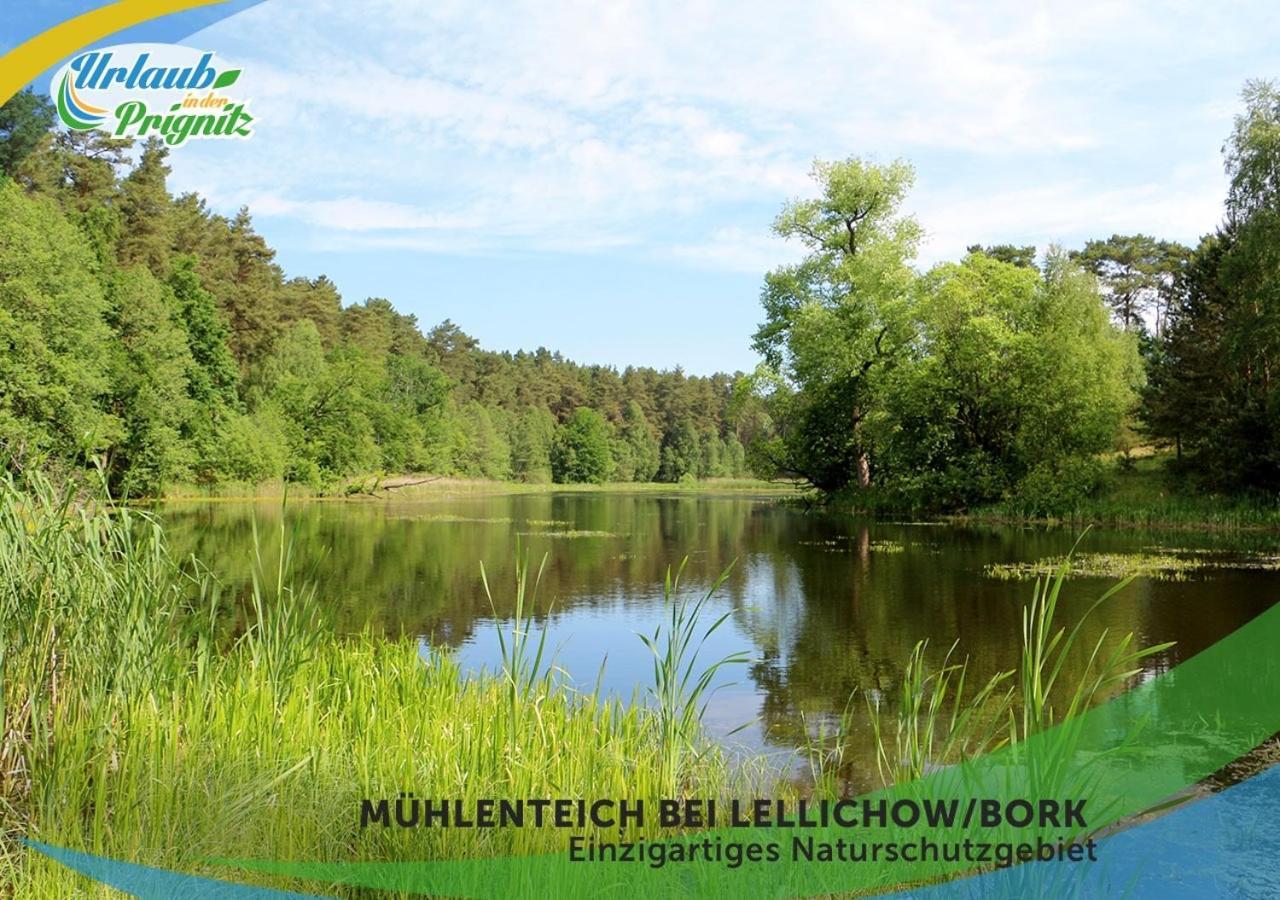 Bauernhof-Streichel-Zoo-Kombi-Familien-Suite-Im-Wald-Am-See Gulow Exterior foto